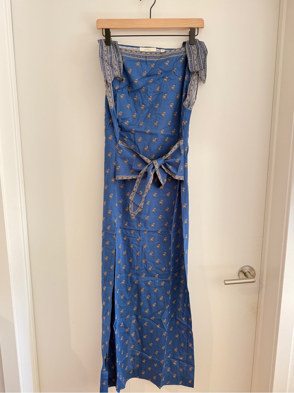 NWOT Doen AMORETTE DRESS IN EARTHA PAISLEY - Picture 7 of 9
